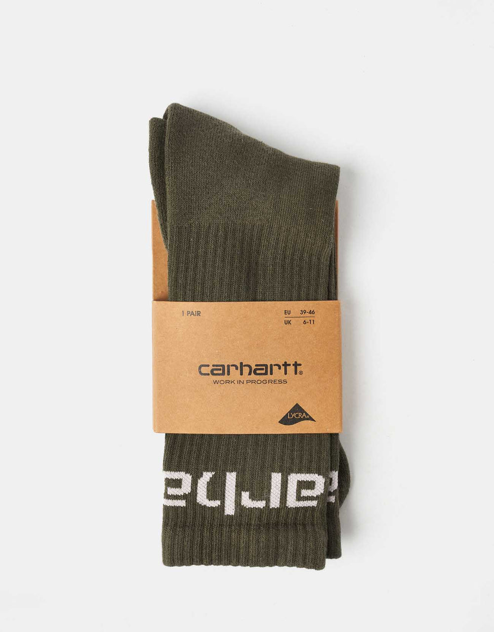 Carhartt WIP Carhartt Crew Socks - Turtle/Air Pink