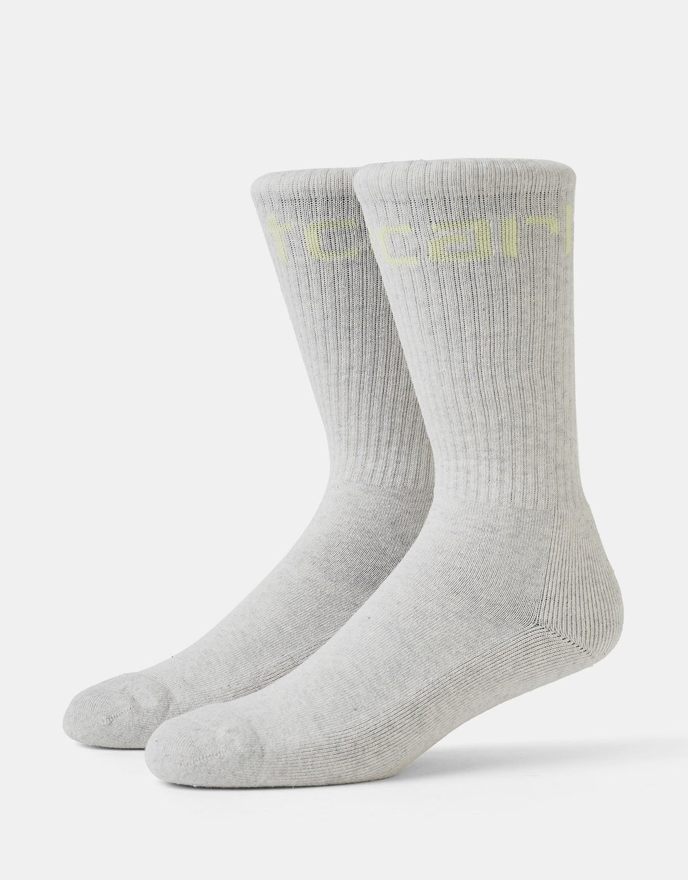 Carhartt WIP Carhartt Crew Socks - Ash Heather/Air Green