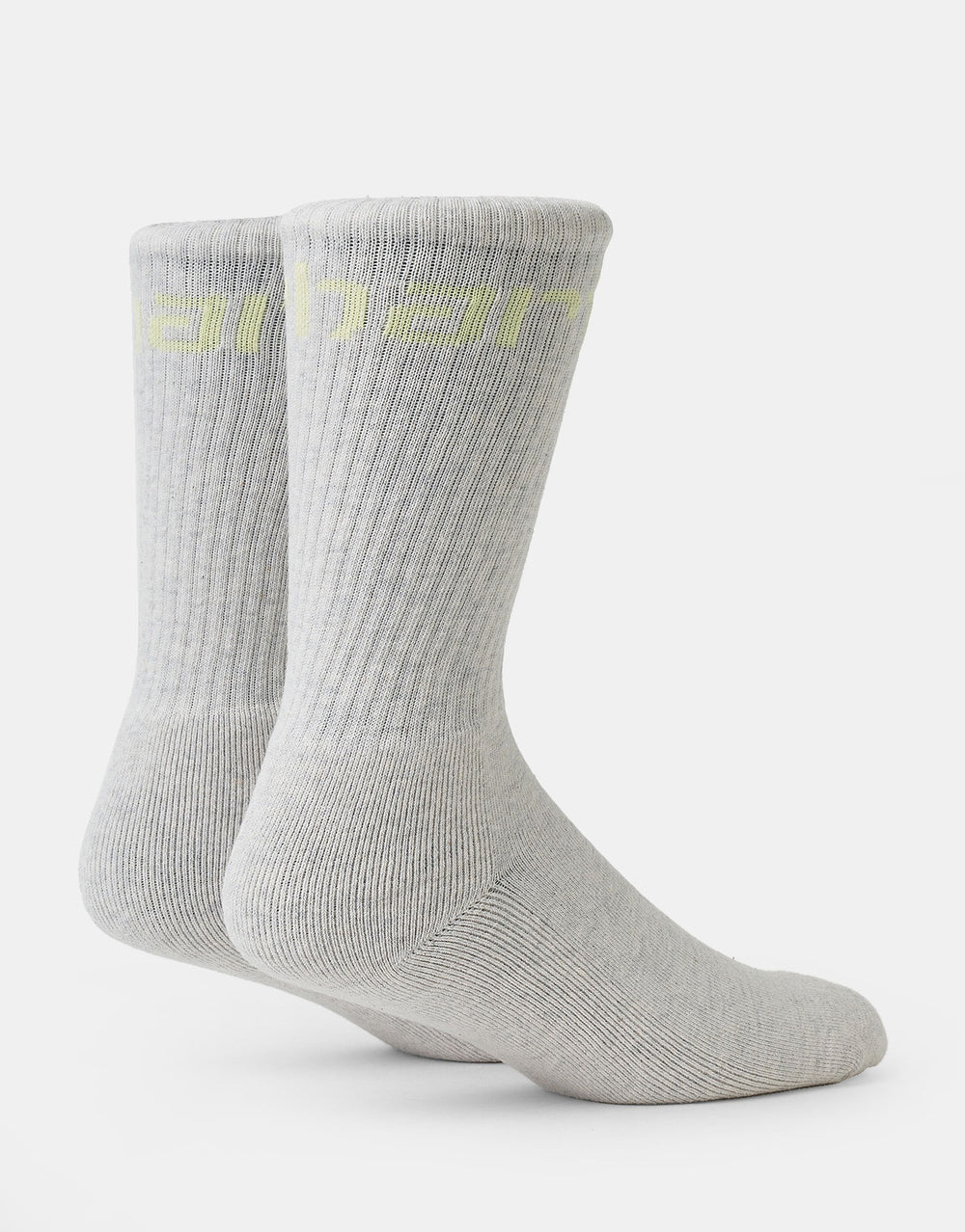 Carhartt WIP Carhartt Crew Socks - Ash Heather/Air Green