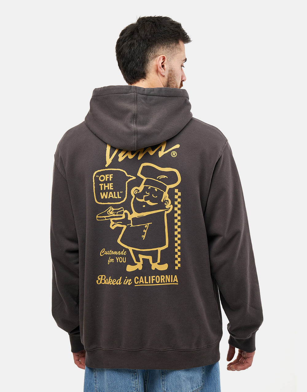 Vans 66 Baked In Loose Pullover Hoodie - Black