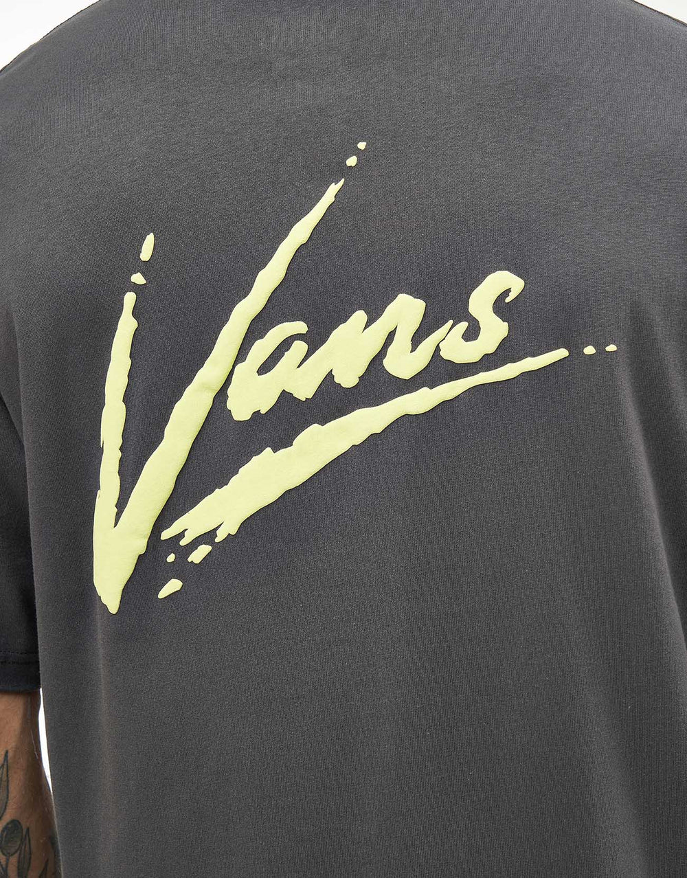 Vans Dettori Loose T-Shirt - Asphalt/Shadow Lime