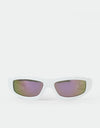 Vans Felix Sunglasses - White/Mirror