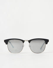 Vans Dunville Sunglasses - Matte Black/Silver Mirror