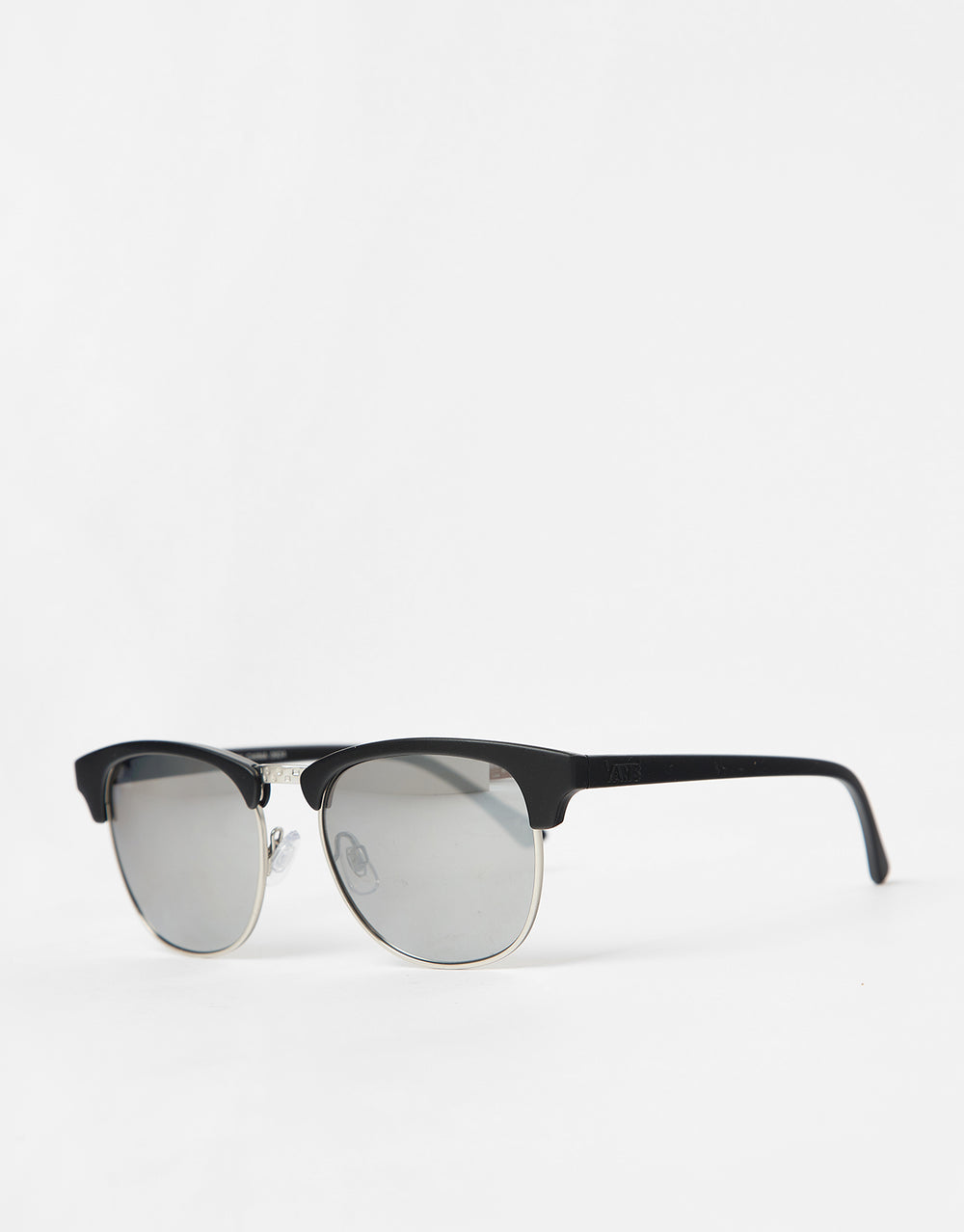 Vans Dunville Sunglasses - Matte Black/Silver Mirror