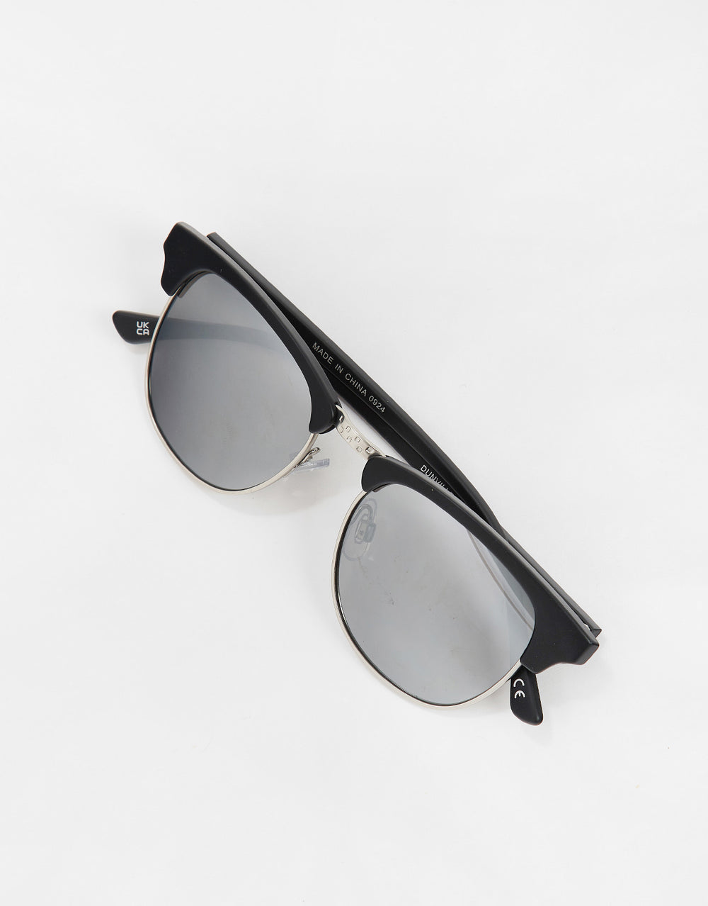 Vans Dunville Sunglasses - Matte Black/Silver Mirror