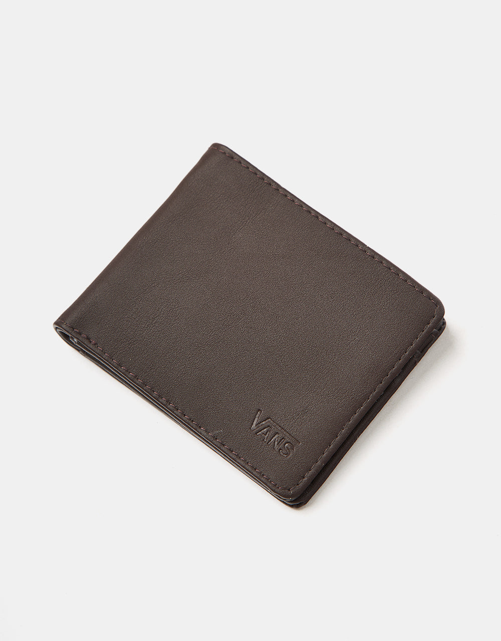 Vans Drop V Bifold Wallet - Dark Brown