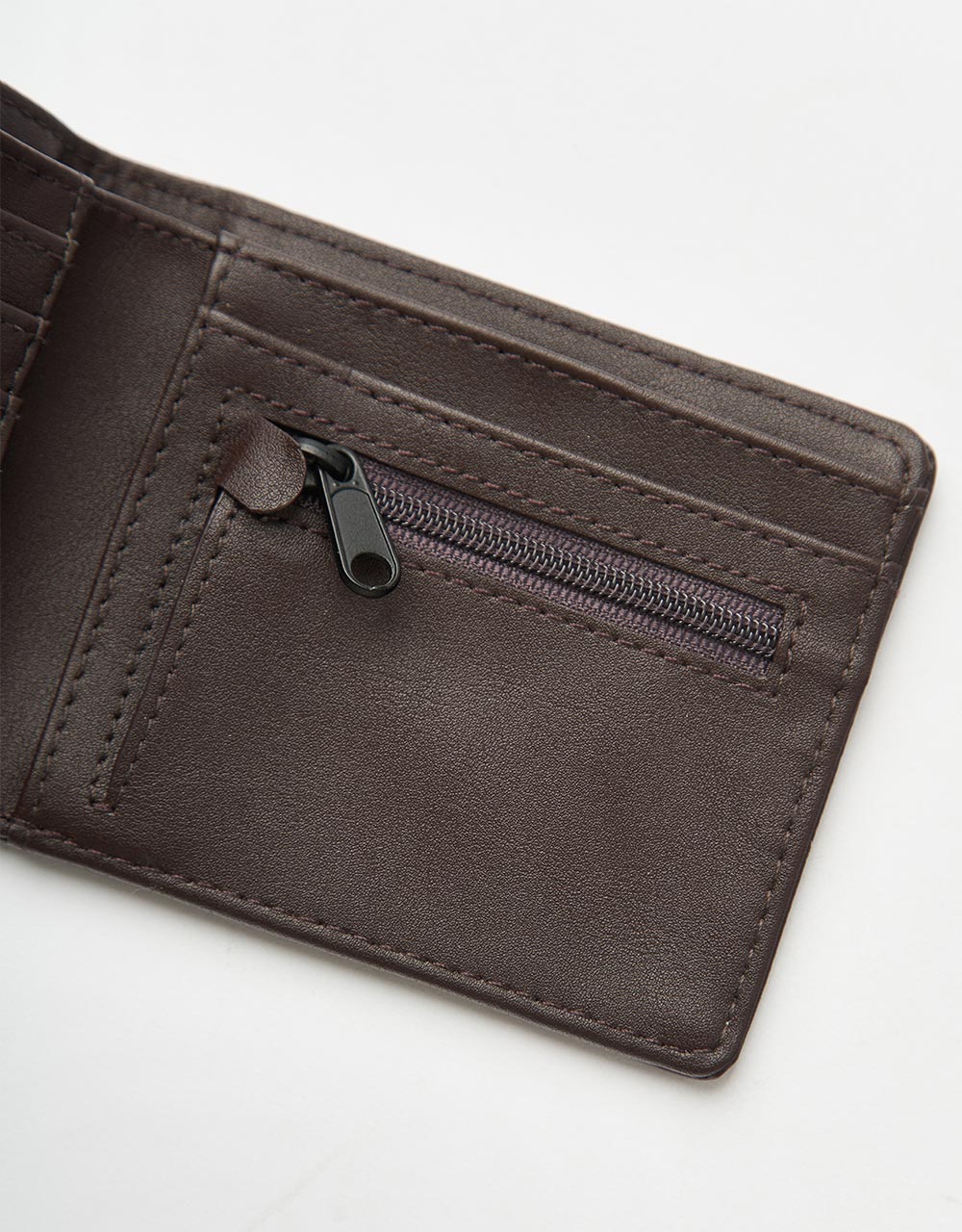 Vans Drop V Bifold Wallet - Dark Brown