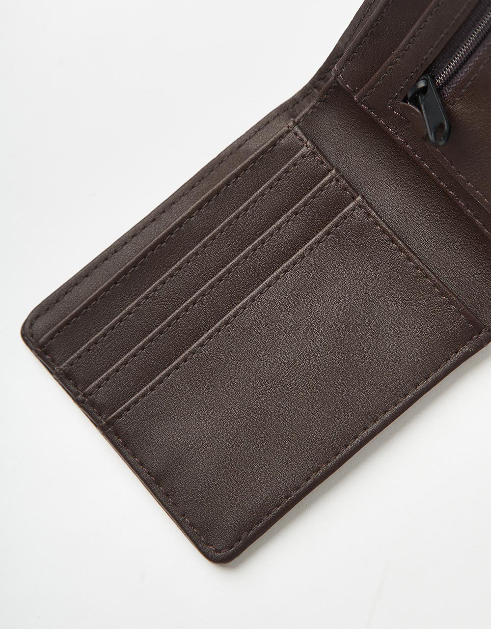 Vans Drop V Bifold Wallet - Dark Brown