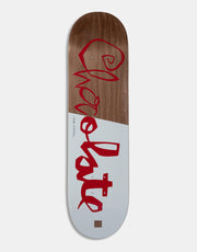 Chocolate Herrera Then Now Script G016 Skateboard Deck - 8.375"