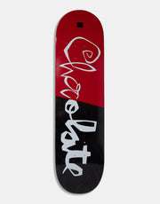 Chocolate Perez Then Now Script G059 Skateboard Deck - 8.4"