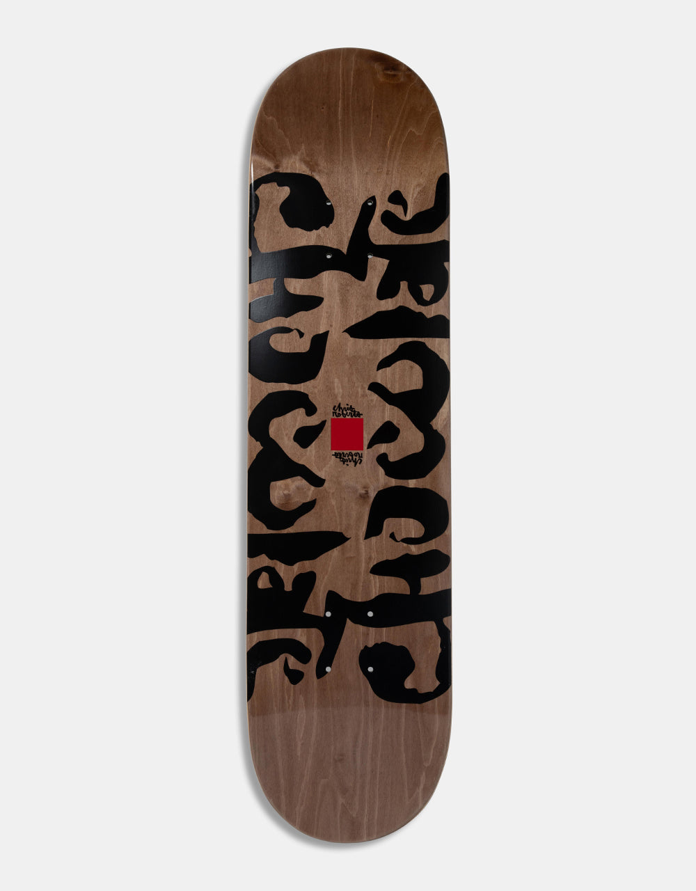 Chocolate Roberts Ink Blot 'TWIN TIP' G080 Skateboard Deck - 8"