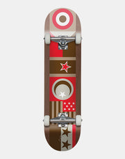 Chocolate Trahan Flags Complete Skateboard - 8"