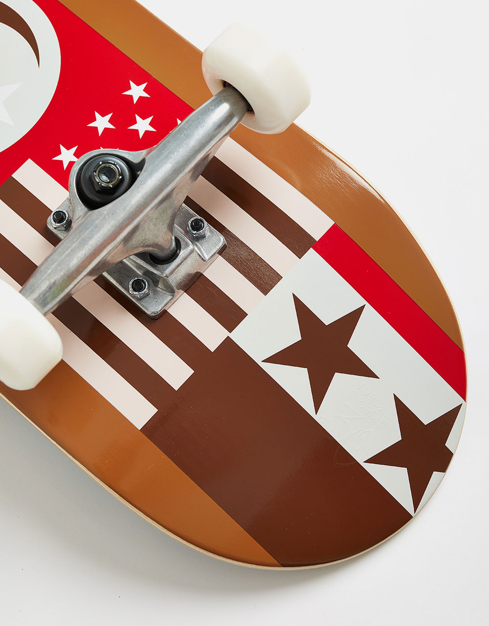 Chocolate Trahan Flags Complete Skateboard - 8"