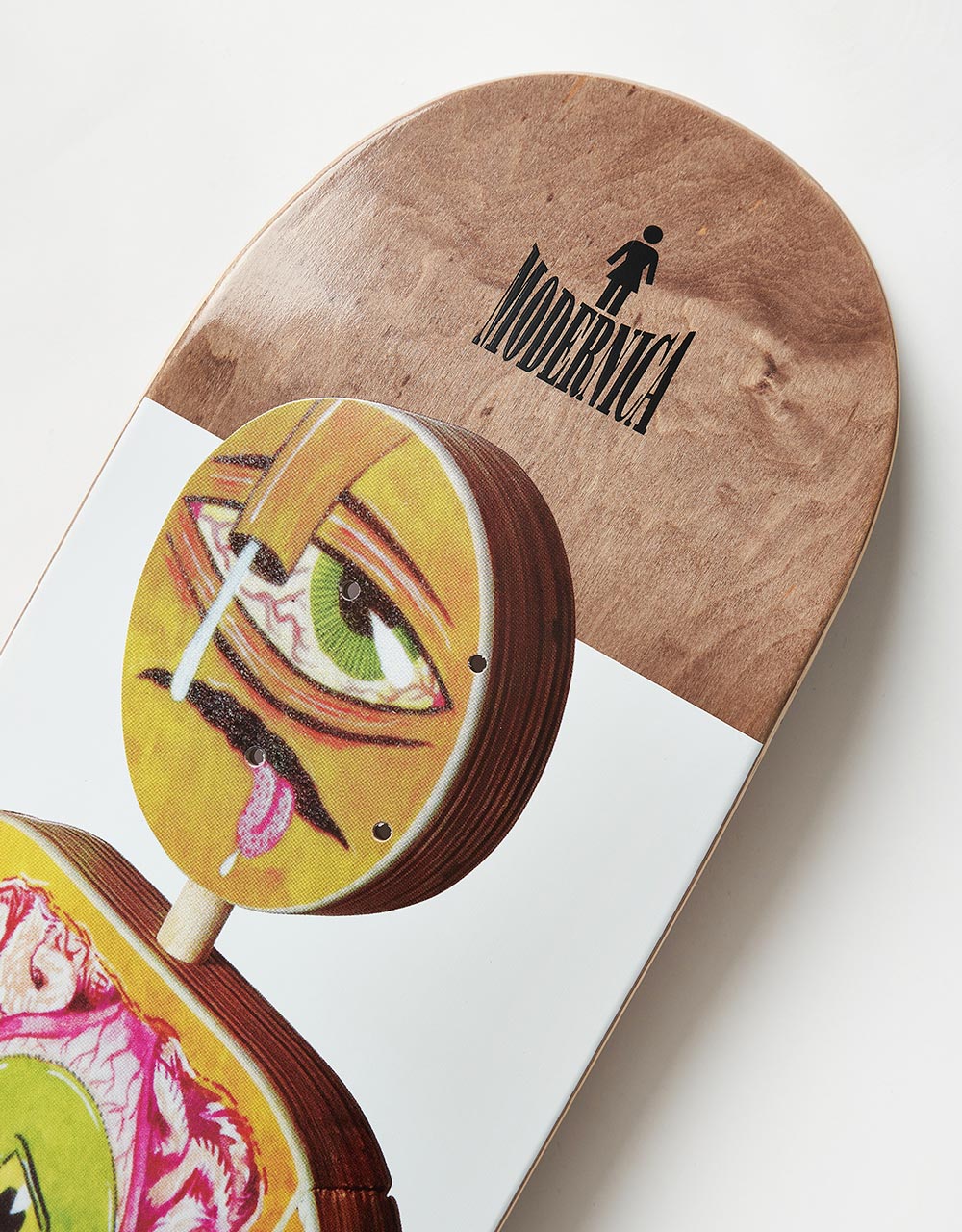 Girl x Ed Templeton x Modernica Breana Wooden OG G045 Skateboard Deck - 8"