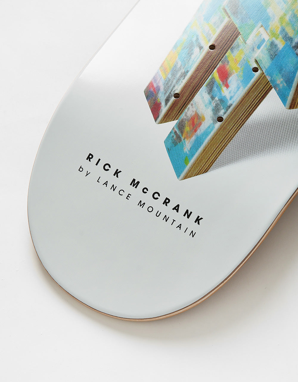 Girl x Lance Mountain x Modernica McCrank Wooden OG 'TWIN TIP' G069 Skateboard Deck - 8.25"