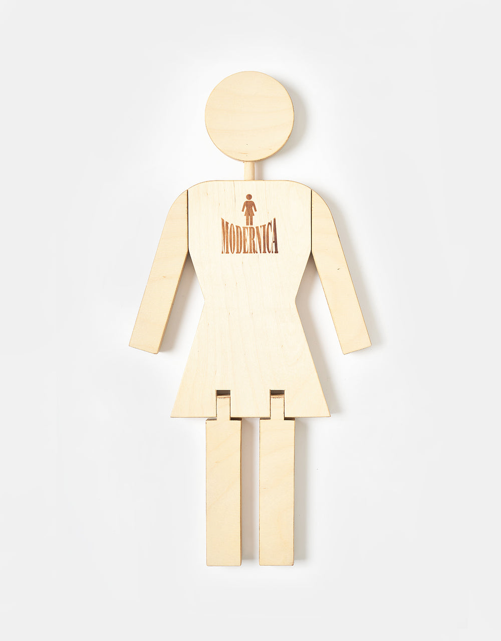 Girl x Lance Mountain x Modernica Wooden OG Statue