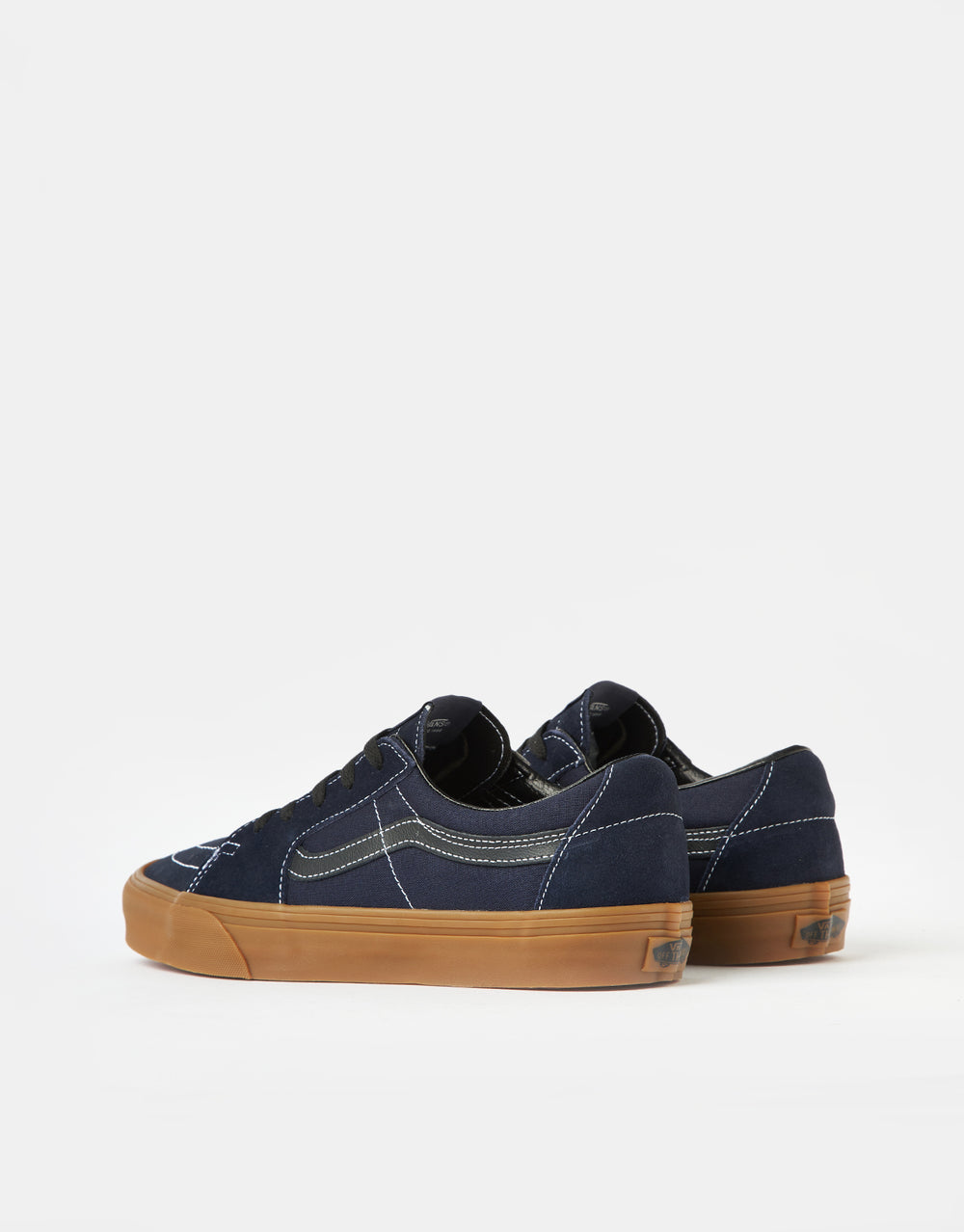 Vans Sk8-Low Skate Shoes - Navy