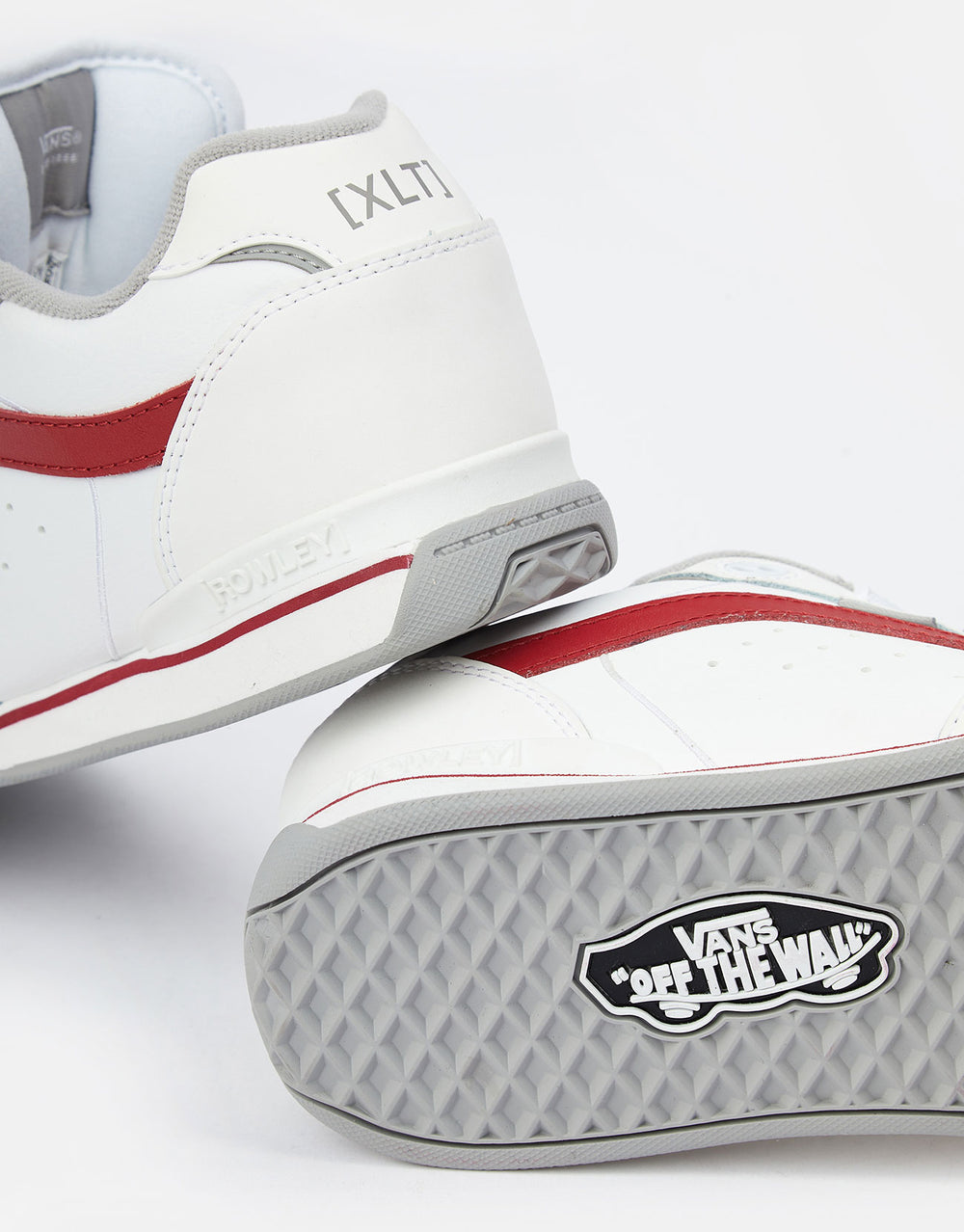 Vans Rowley XLT Skate Shoes - White/Red