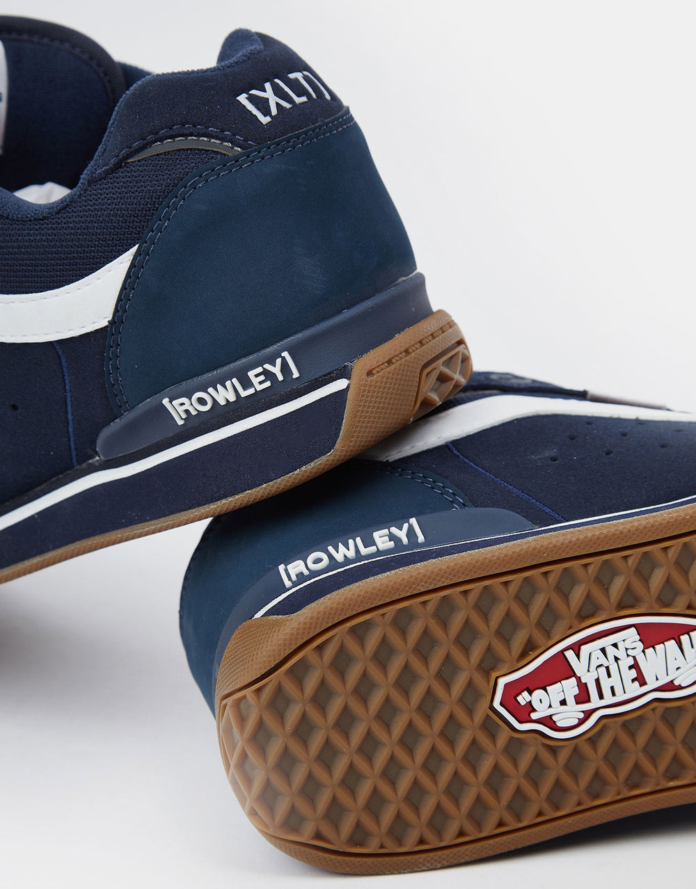 Vans Rowley XLT Skate Shoes - Navy/Gum