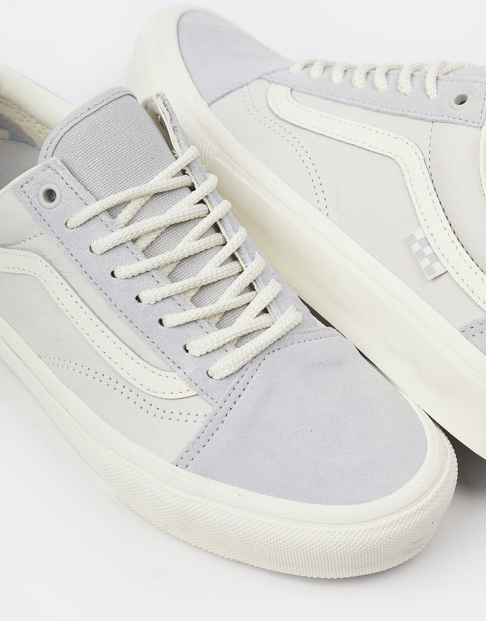 Vans Skate Old Skool Shoes - Grey/Marshmallow