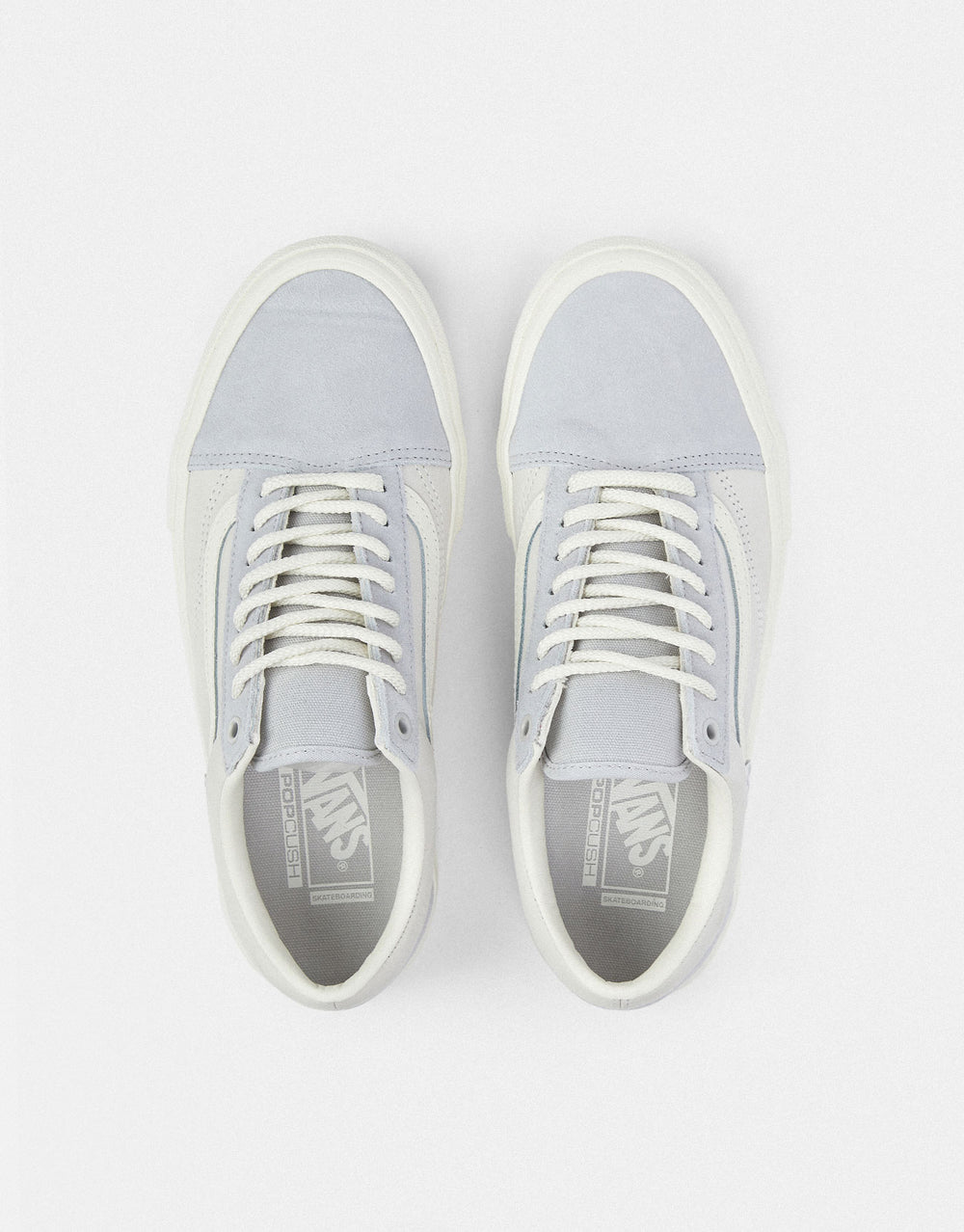 Vans Skate Old Skool Shoes - Grey/Marshmallow