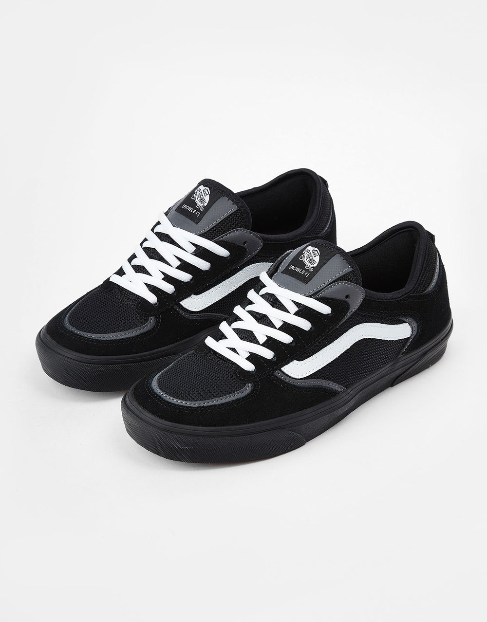 Vans Skate Rowley Shoes - Black/White/Black