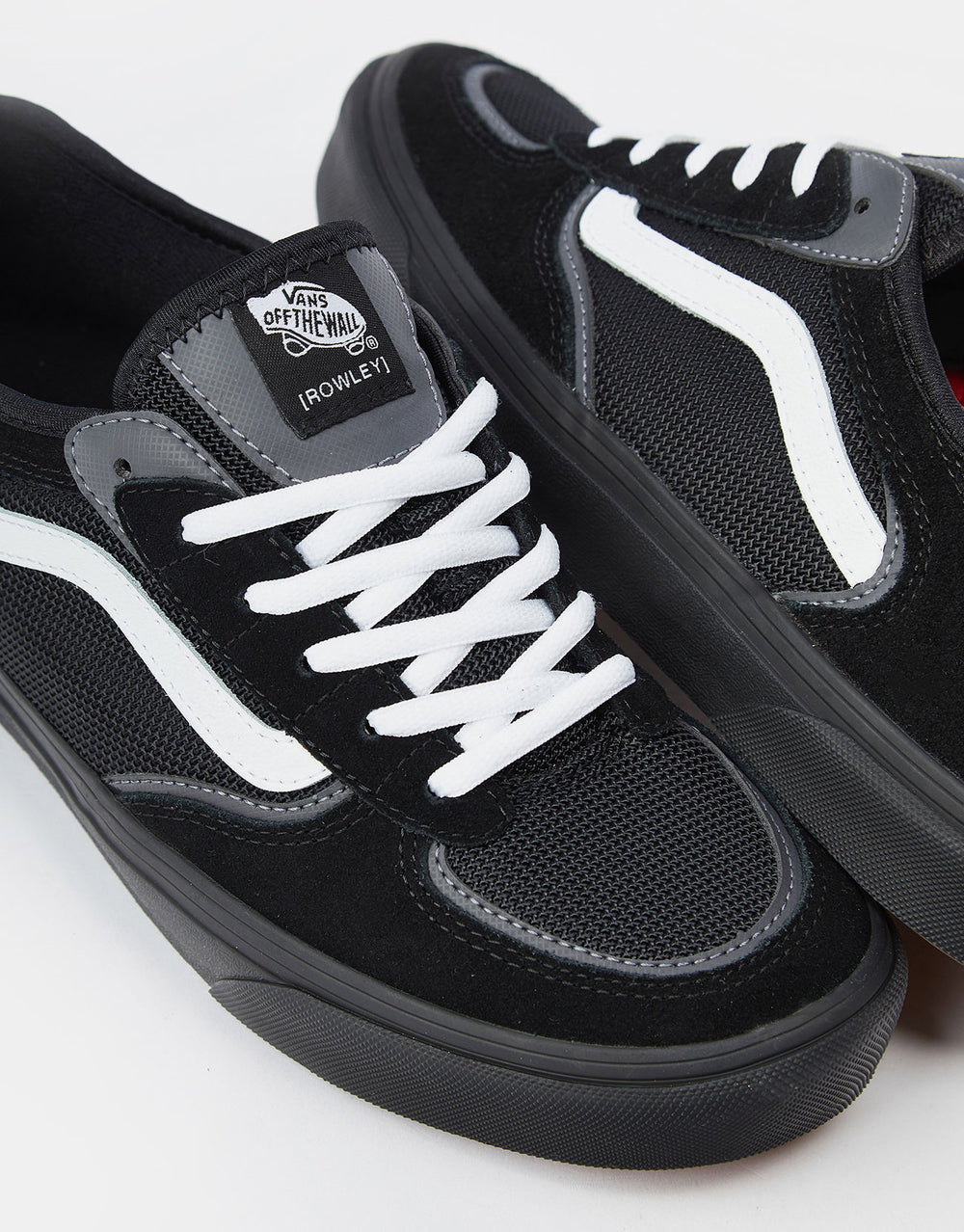 Vans Skate Rowley Shoes - Black/White/Black