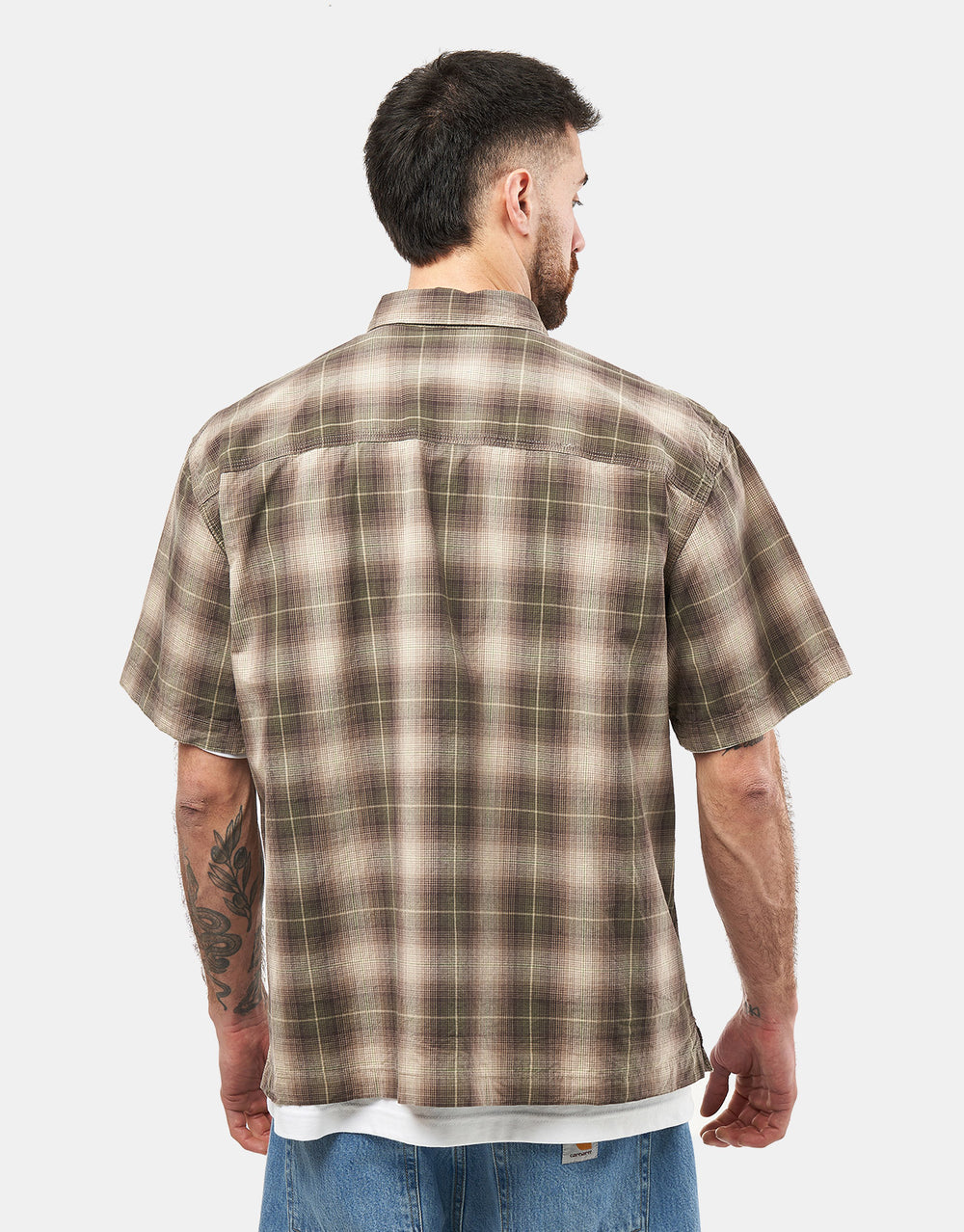 Vans Plaid S/S Shirt - Walnut