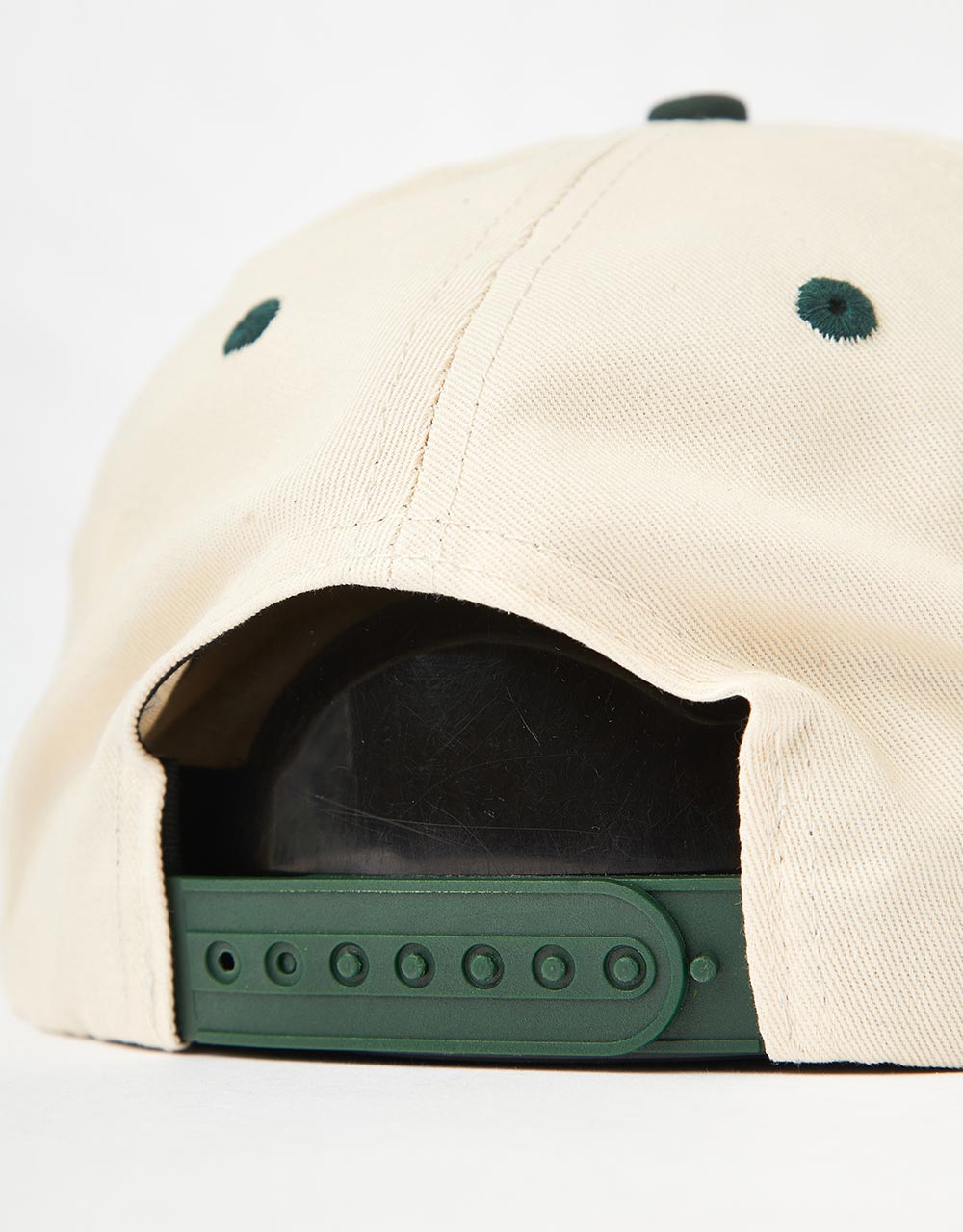 Santa Cruz MFG Oval Dot Cap - Chalk/Rainforest