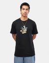 Santa Cruz Sommer Sparrow Front T-Shirt - Black