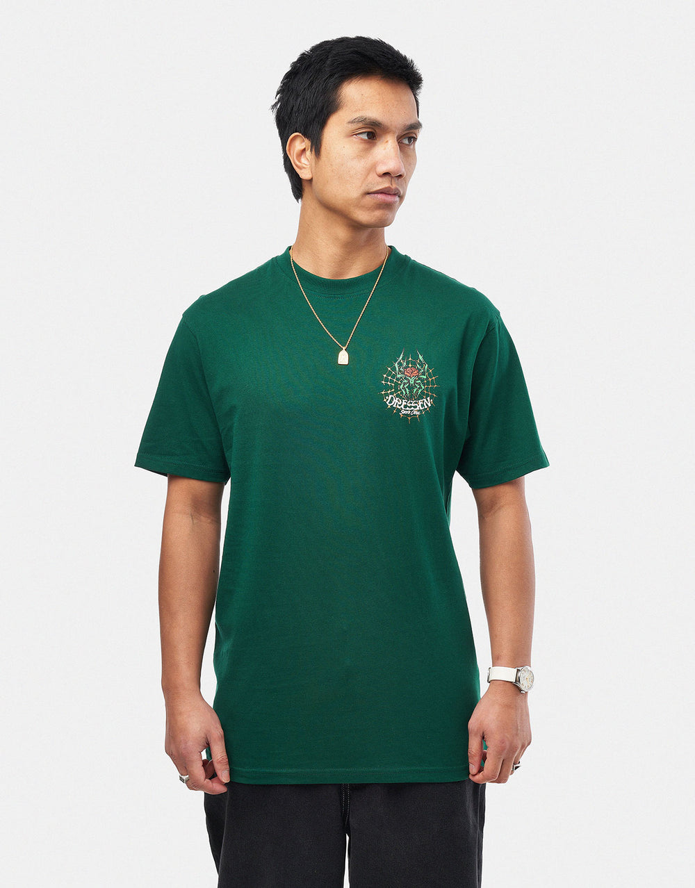 Santa Cruz Dressen Rose Cross 2 T-Shirt - Rainforest