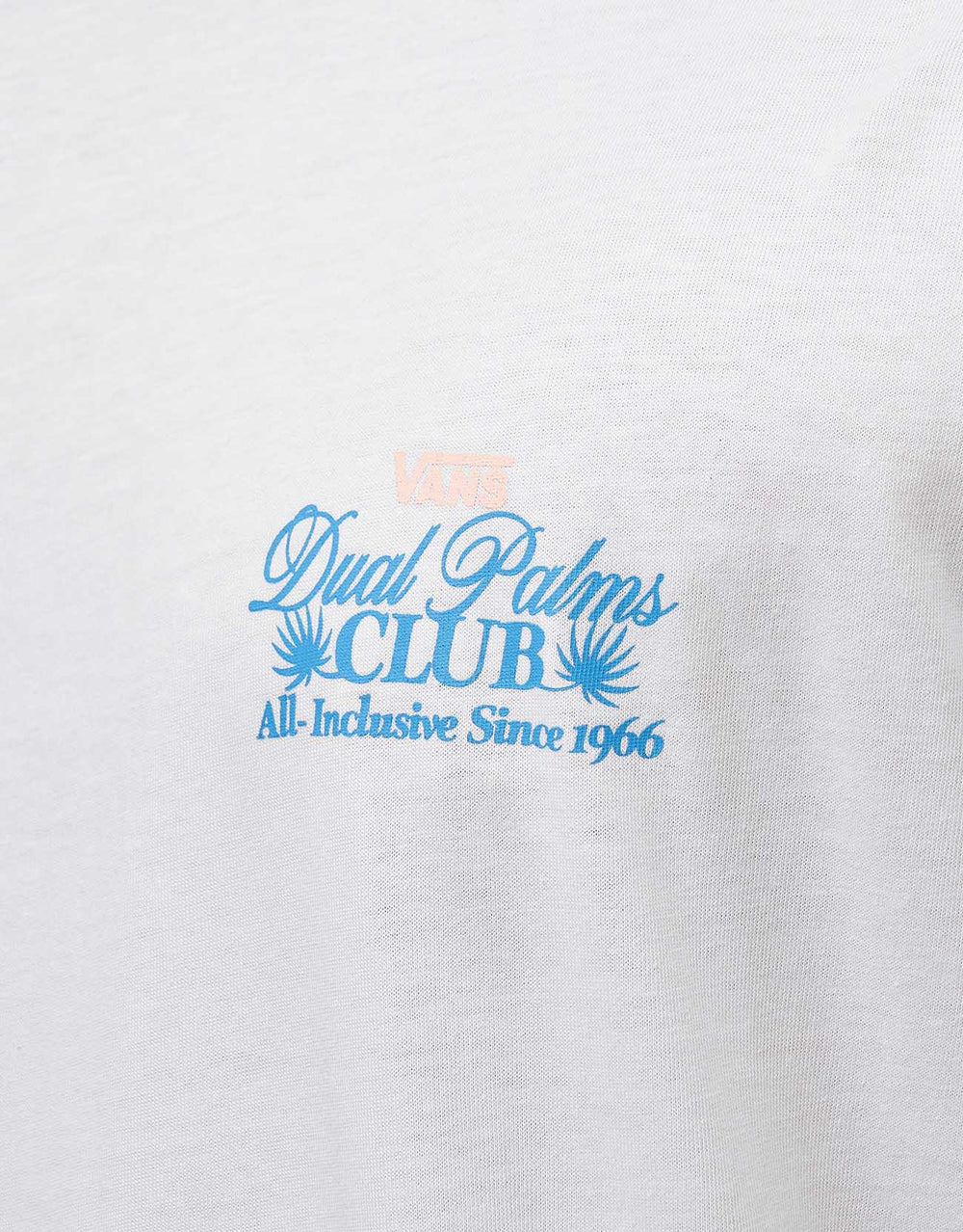 Vans Dual Palms Club T-Shirt - White