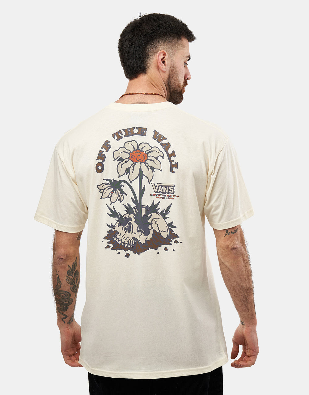 Vans Growin On U T-Shirt - Antique White