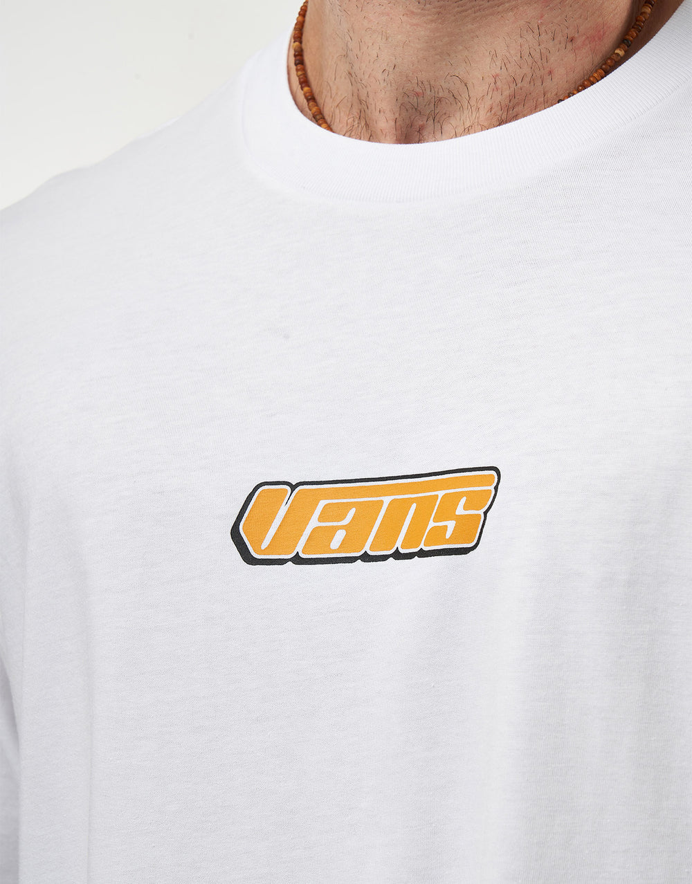 Vans Retro V T-Shirt - White