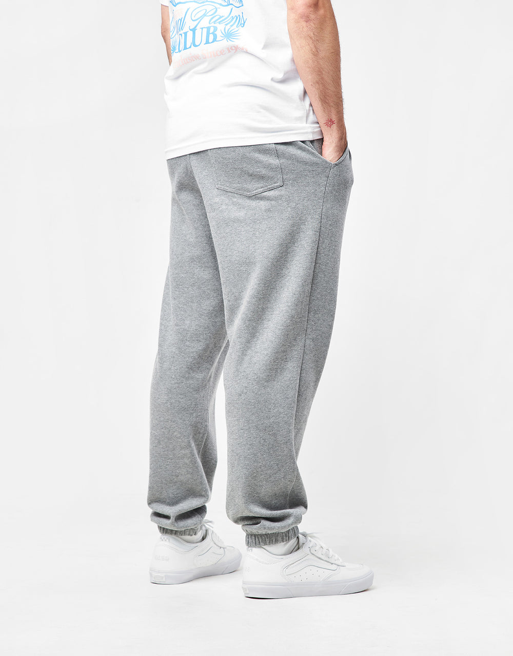 Vans Trecker II Sweatpant - Concrete Heather/Black