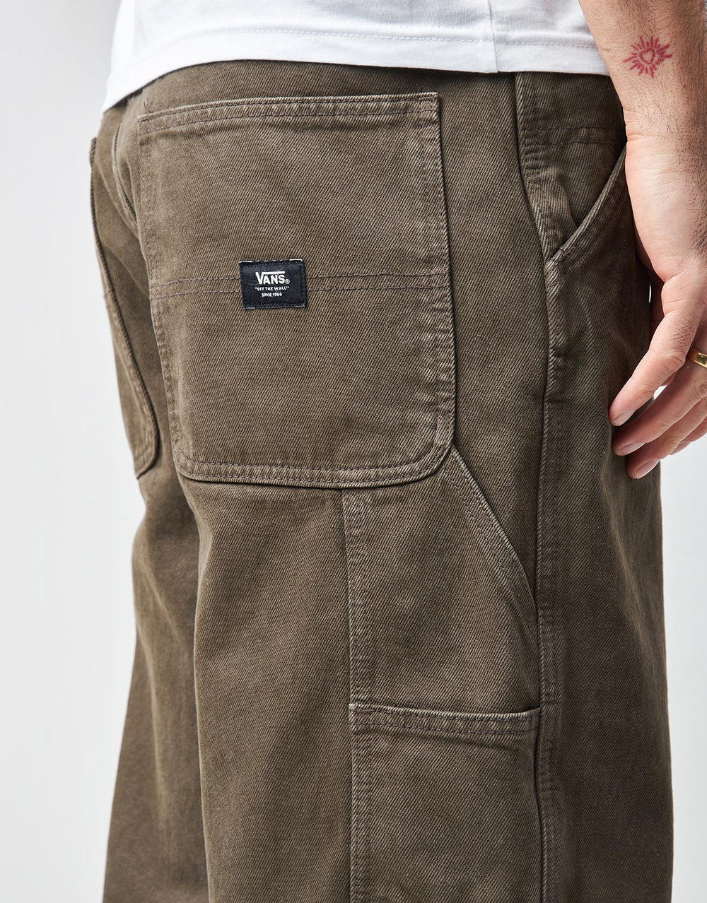 Vans Drill Chore Carpenter Loose Denim Pant - Turkish Coffee