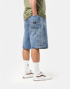 Vans Drill Chore Loose Denim Short - Stone Wash