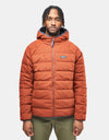 Patagonia Cotton Down Jacket - Burnished Red