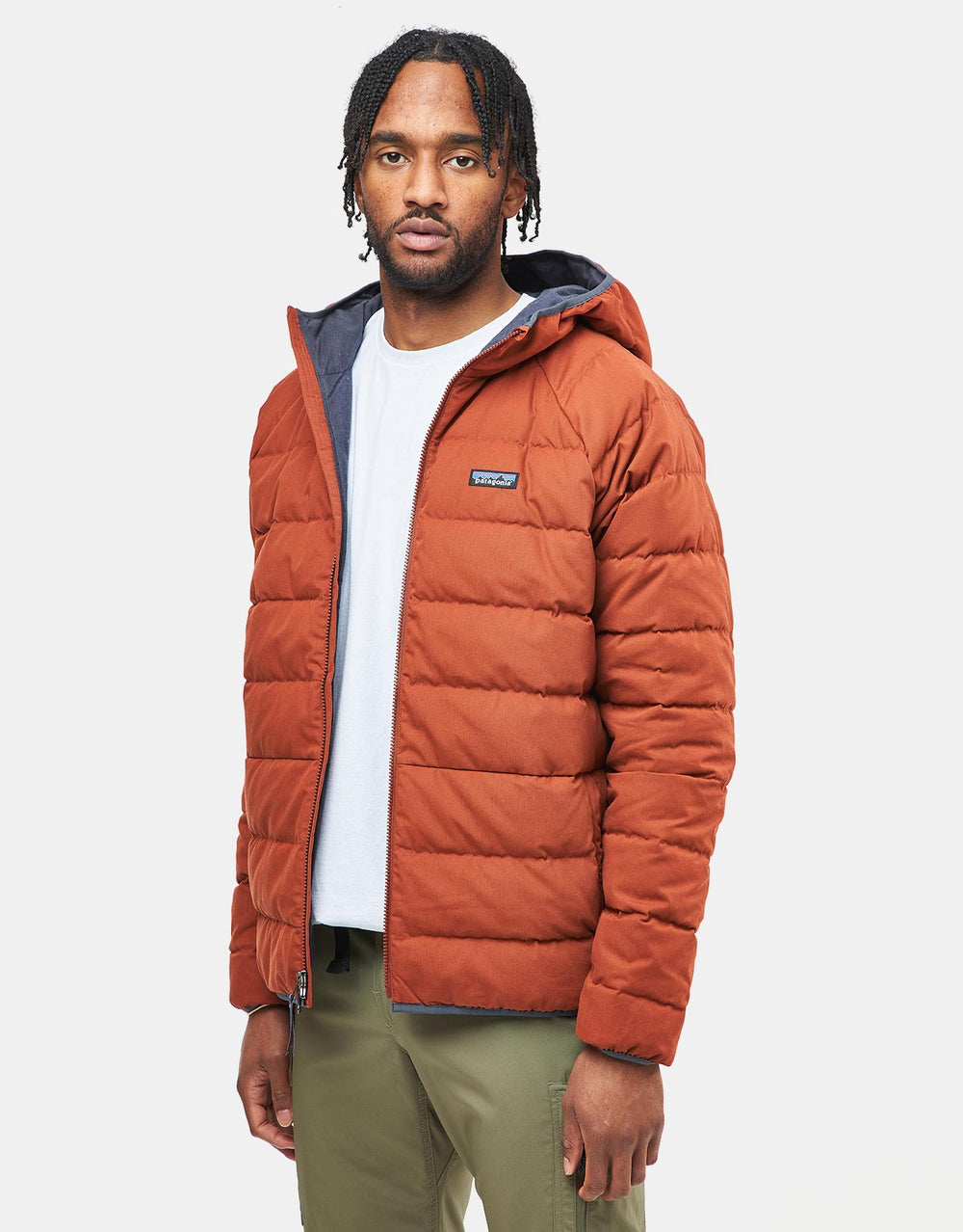 Patagonia Cotton Down Jacket - Burnished Red