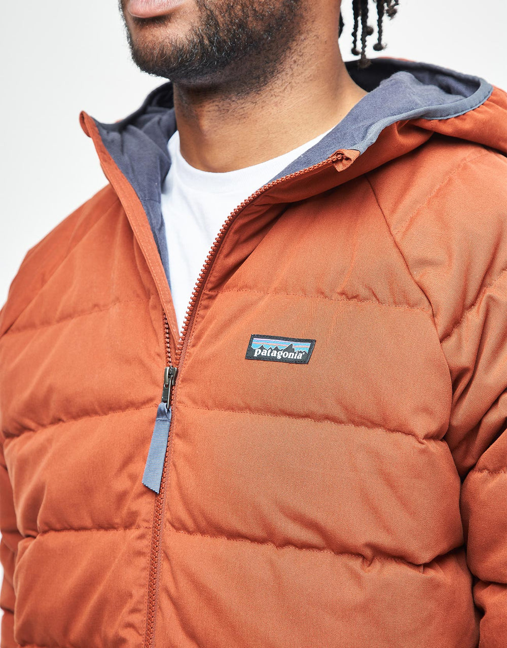 Patagonia Cotton Down Jacket - Burnished Red