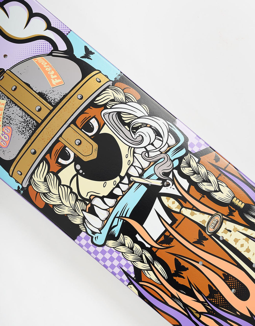 Real x D*Face Nicole Full SE Skateboard Deck - 8.06"