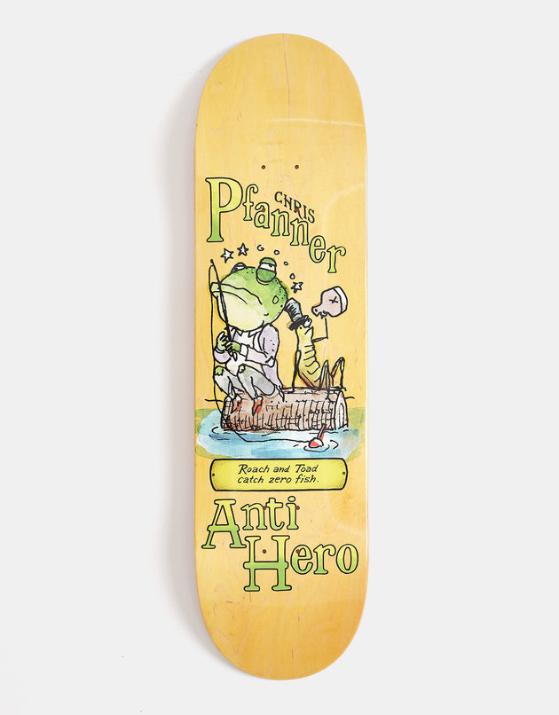 Anti Hero Pfanner Roach and Toad Skateboard Deck - 8.5"