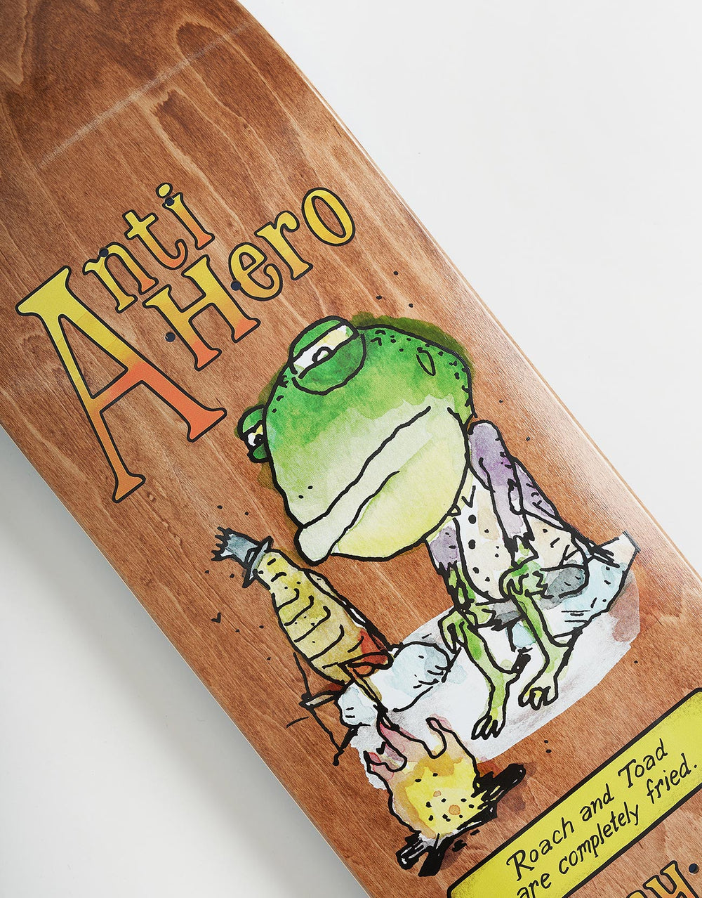 Anti Hero Trujillo Roach and Toad Skateboard Deck - 9"