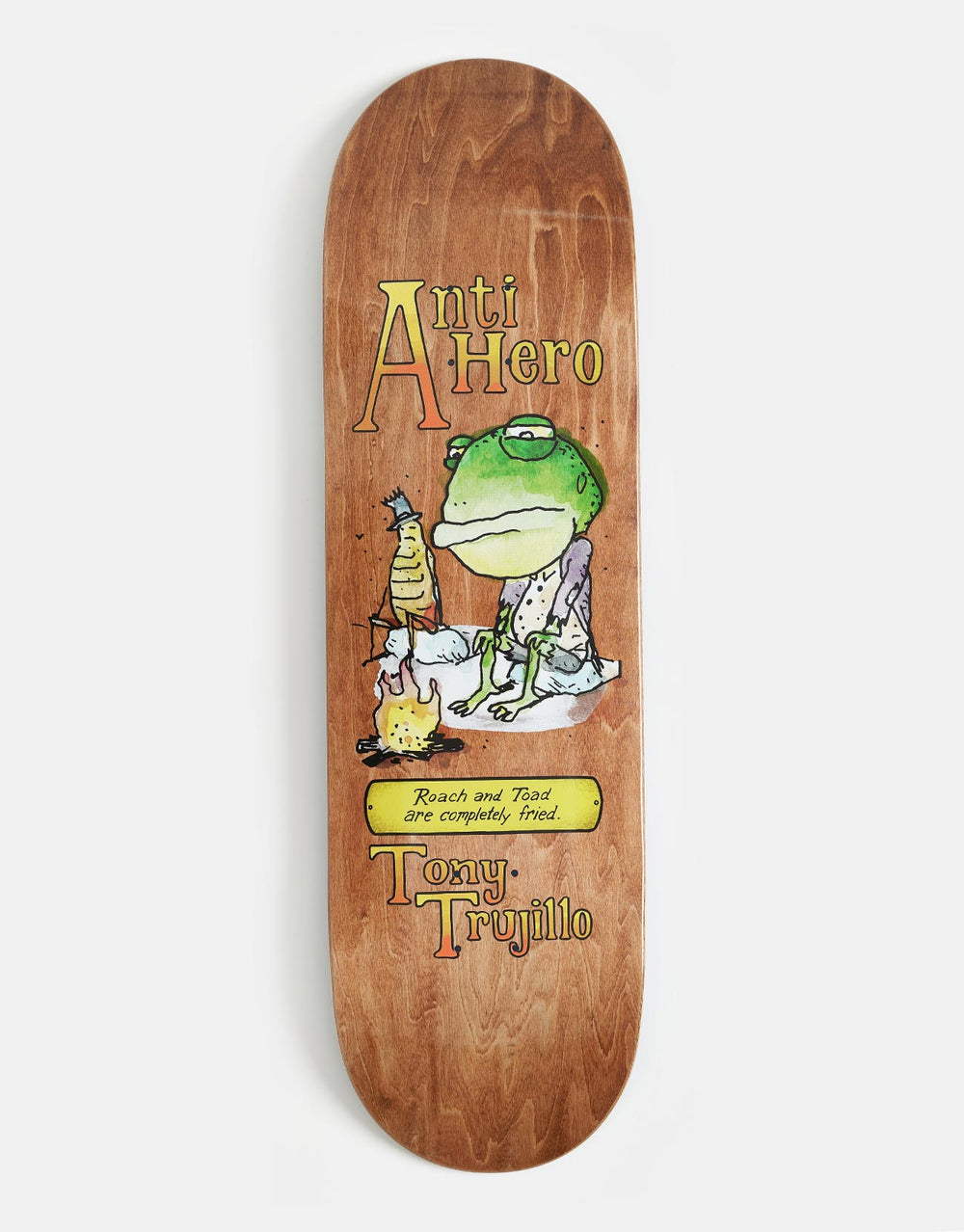 Anti Hero Trujillo Roach and Toad Skateboard Deck - 9"