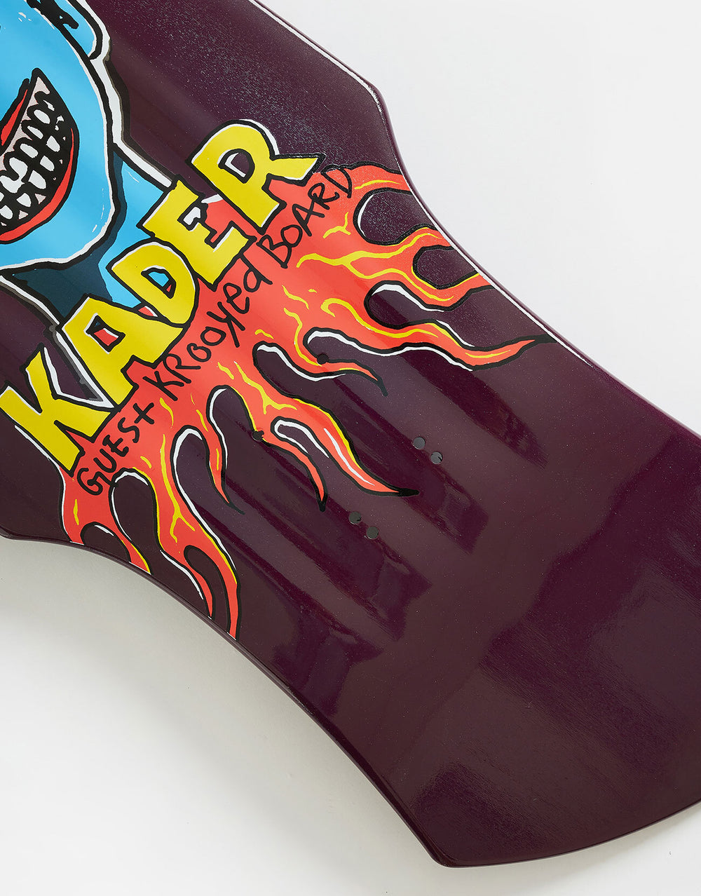 Krooked Kader Guest Tri-Plane Skateboard Deck - 9.75"