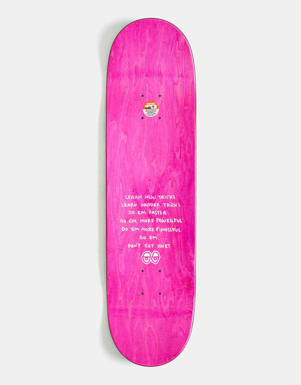 Krooked Glitter Fleck Skateboard Deck - 8.5"