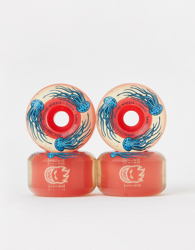 Spitfire x Atlantic Drift Sapphire Radial 90D Skateboard Wheels - 56mm