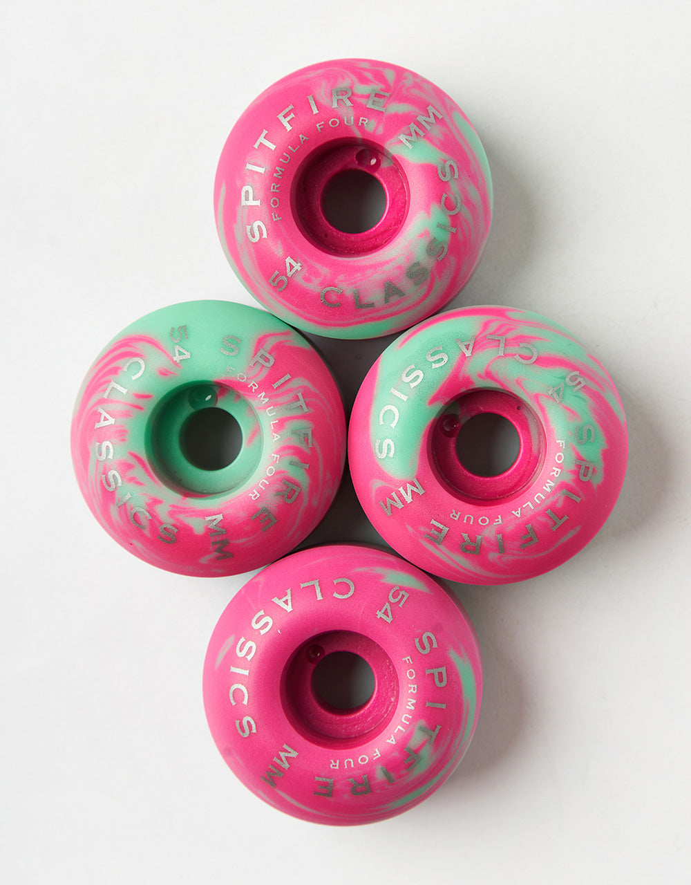 Spitfire Swirl Formula Four Classic 99d Skateboard Wheels - 54mm