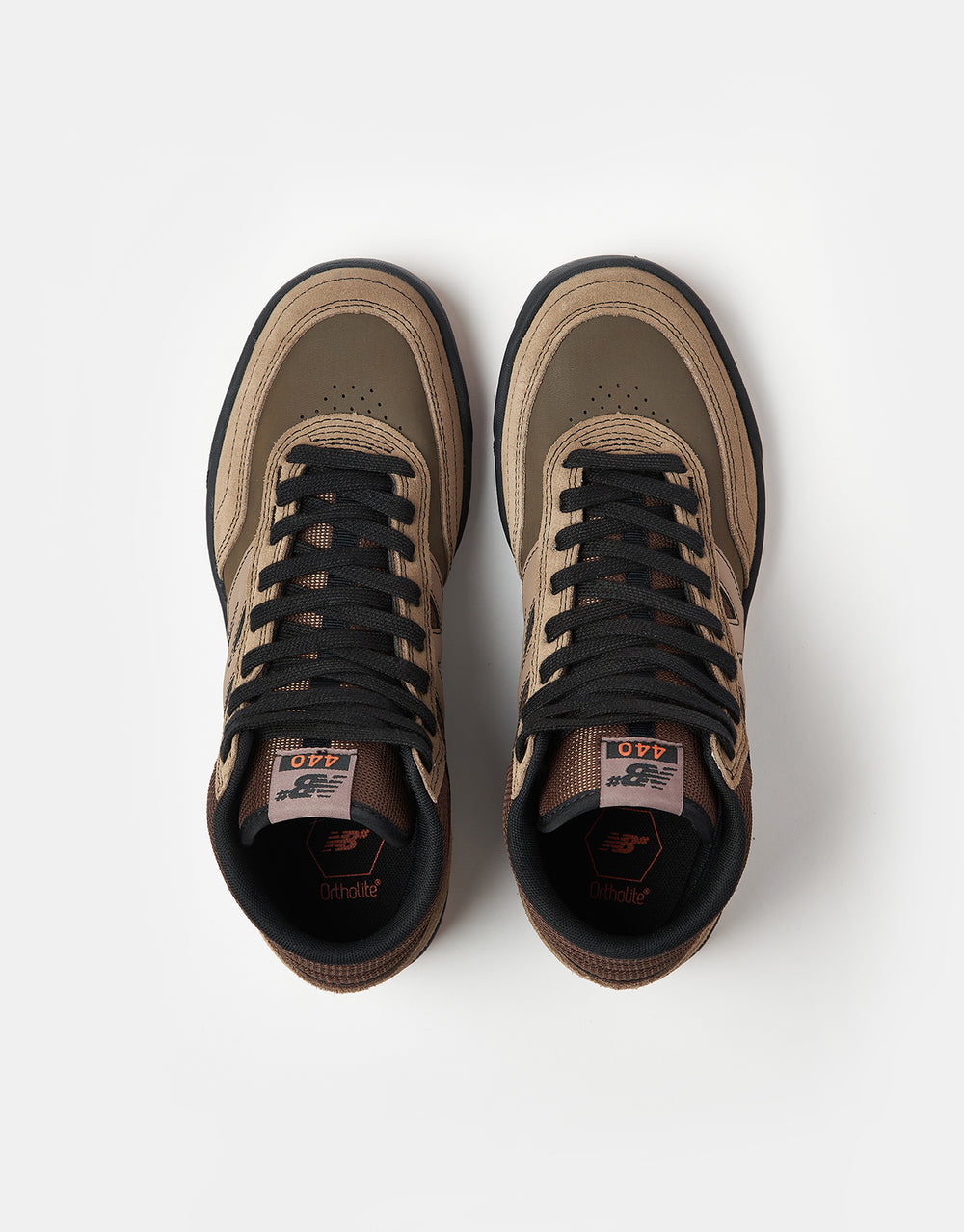 New Balance Numeric 440 V2 High Skate Shoes - Mushroom/Black