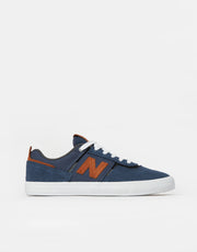 New Balance Numeric Jamie Foy 306 Skate Shoes - Vintage Indigo/Tan